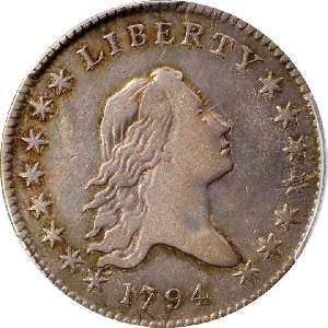 1794 Flowing Hair half dollar images