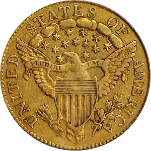 1805 Capped Bust $2.50 quarter eagle: Considered a common date within the Capped Bust quarter eagle series.