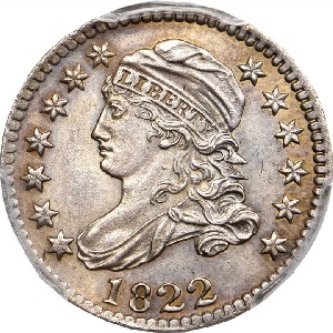 1822 Capped Bust dime images