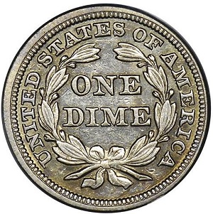 Pricing history of the 1846 Seated Liberty dime