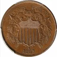 1865 Shield Two Cent photos