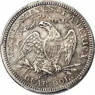 Value trend analysis 1871-CC Seated Liberty quarter