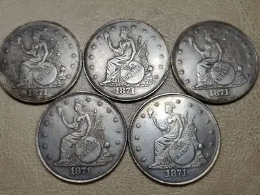 Counterfeit coins. Counterfeit United States coins.