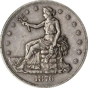 1876-CC Trade dollar photo