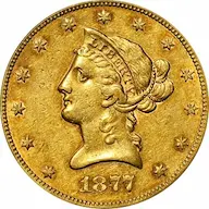 1877-CC Coronet $10 eagle pics