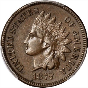 1877 Indian Head cent photos