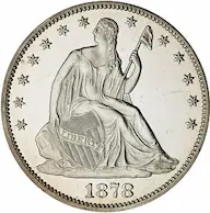 1878-S Seated Liberty half dollar photos