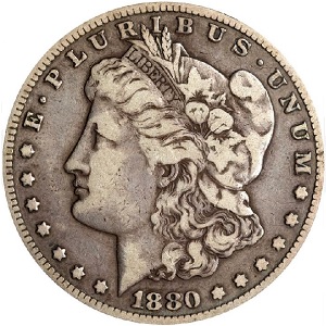 1880-CC Morgan dollar images