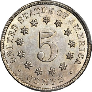 1880 Shield Nickel -- king of the Shield nickels
