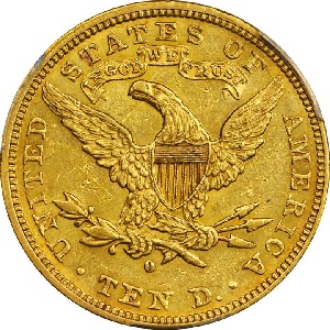 New Orleans Mint rare gold coin: 1883-O Coronet $10 eagle