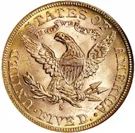 Price comparison: the Common Date 1885-S Coronet $5 half eagle to key date rare gold coins.