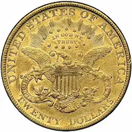 1886 Coronet double eagle images