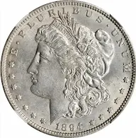 1894 Morgan dollar photos