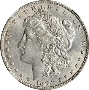 1894 Morgan dollar photos