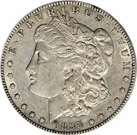1895-S Morgan dollar photos