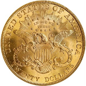 Compare value trends of the common date 1904 Coronet $20 double eagle to those of rare key date double eagles.