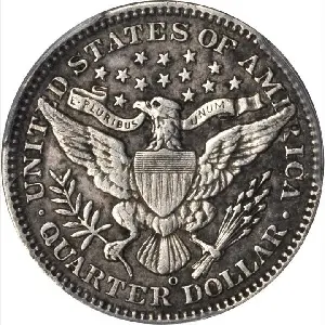 Key date 1909-O Barber quarter -- incredible record of price increases