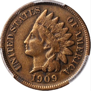 1909-S Indian Head cent photos