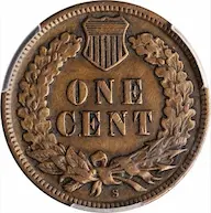key date 1909-S Indian Head cent