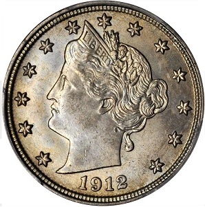 1912-S Liberty nickel photos