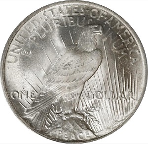Common Date: 1923 Peace dollar