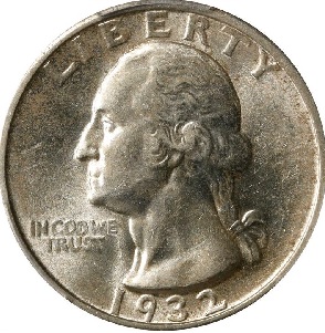 1932-S Washington quarter images