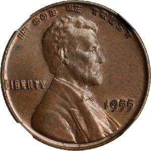 1955 Doubled Die Lincoln cent photos