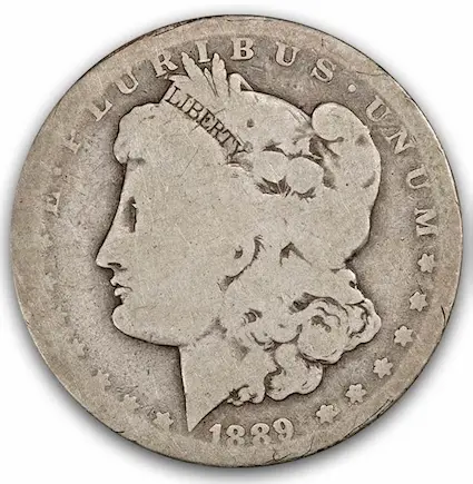 ANA grading scale AG-3 obverse photo