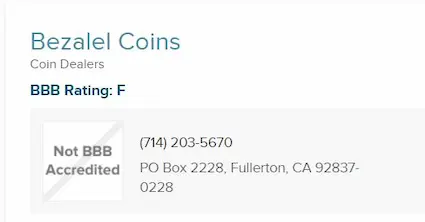 Dealers with many unanswered complaints and a poor BBB rating should be bypassed when searching for a reputable place to purchase coins. Dealers with many unanswered complaints and a poor BBB rating should be bypassed when searching for a reputable place to purchase coins.
