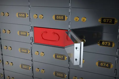 Bank safe deposit boxes provide a much higher level of security against theft of your collection, compared to home storage.  An obvious drawback of a bank box is lack of convenient access. Bank safe deposit boxes provide a much higher level of security against theft of your collection, compared to home storage.  An obvious drawback of a bank box is lack of convenient access.