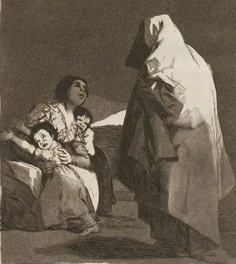 During the worst of the grading controversies, the coin grader was often seen as ominously as the bad guy portrayed in Francisco de Goya's "Que viene el Coco" (The Boogeyman is Coming), c. 1797. During the worst of the grading controversies, the coin grader was often seen as ominously as the bad guy portrayed in Francisco de Goya's "Que viene el Coco" (The Boogeyman is Coming), c. 1797.