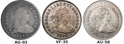 As one moves up the coin grade scale, the available supply generally gets smaller. As one moves up the coin grade scale, the available supply generally gets smaller.