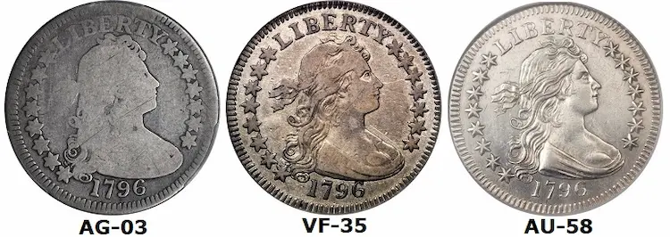 As one moves up the coin grade scale, the available supply generally gets smaller. As one moves up the coin grade scale, the available supply generally gets smaller.