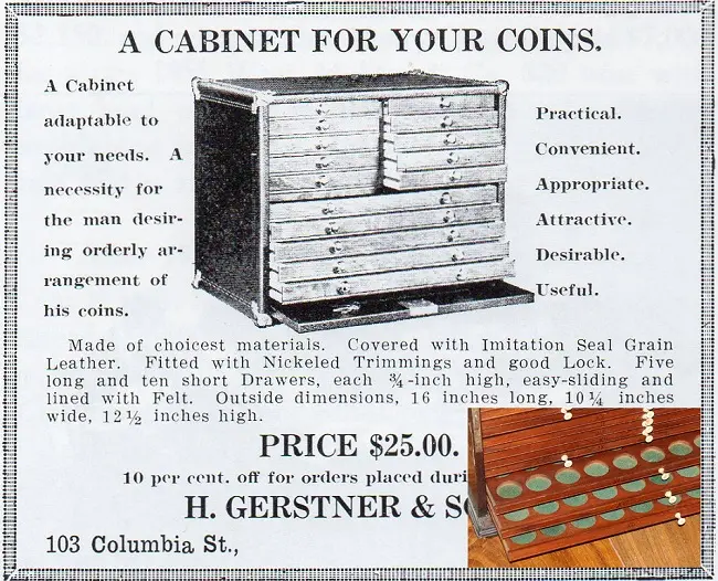 Coin cabinet friction Coin cabinet friction