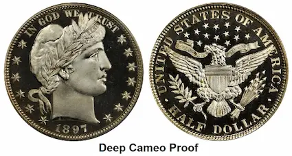 Seldom is such a profound Cameo contrast witnessed on a coin from this time period.  To no one’s surprise, PCGS rated this extreme rarity at PR-67 DCAM.