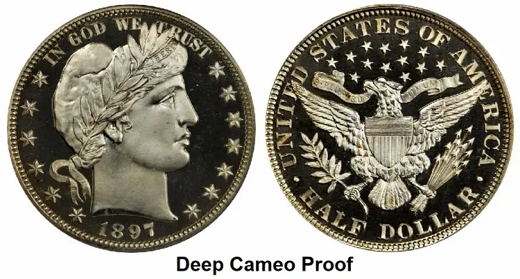 Seldom is such a profound Cameo contrast witnessed on a coin from this time period.  To no one’s surprise, PCGS rated this extreme rarity at PR-67 DCAM.