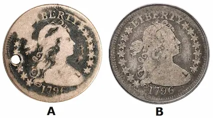 Coin eye appeal comparison.