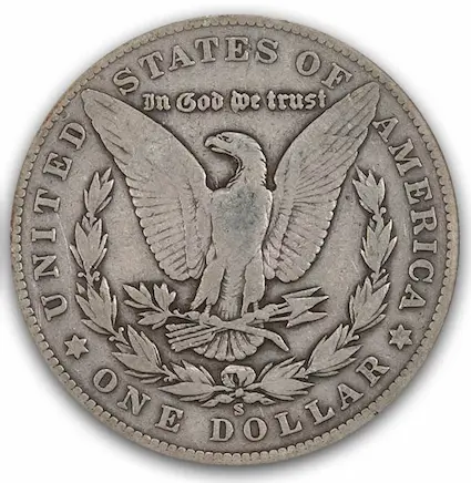 ANA grading scale F-12 reverse photo