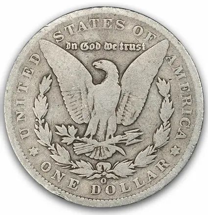 ANA grading scale G-4 reverse photo