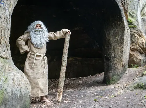 With internet access, even a cave hermit like this one could enjoy fulfilling numismatic adventures.