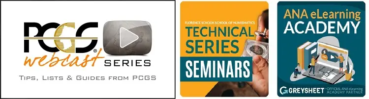 Collectors today have more opportunities to learn about coin grading and numismatics in general than those of a generation ago. Collectors today have more opportunities to learn about coin grading and numismatics in general than those of a generation ago.