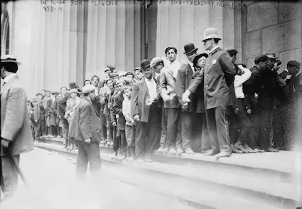 People stood in long lines outside distribution centers on Aug 02, 1909 to be the first to receive the new coin.  The 1909-S VDB mintage was less than half percent of the overall mintage that year.