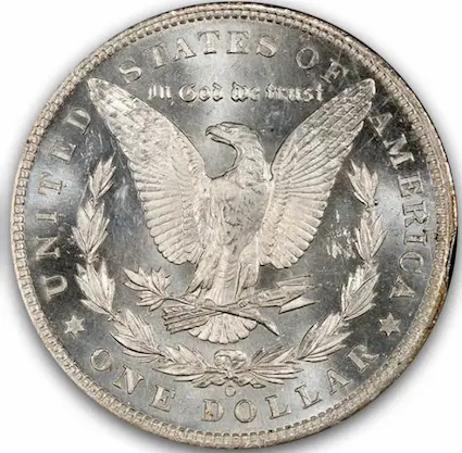 ANA grading scale MS-60 reverse photo ANA grading scale MS-60 reverse photo