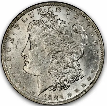 ANA grading scale MS-61 obverse photo ANA grading scale MS-61 obverse photo