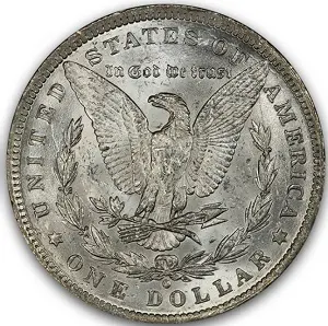 ANA grading scale MS-61 reverse photo