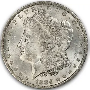 ANA grading scale MS-6x obverse photo