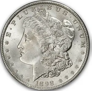 ANA grading scale MS-6x obverse photo