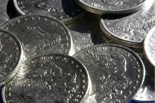 An example of mintage modification occurred with the Pittman Act of 1918, resulting in the meltdown of 270 million Morgan silver dollars. An example of mintage modification occurred with the Pittman Act of 1918, resulting in the meltdown of 270 million Morgan silver dollars.