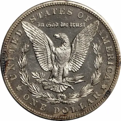 ANA grading scale PR-61 reverse photo