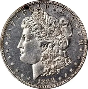 ANA grading scale PR-62 obverse photo